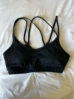 Gilly Hicks Black Strappy Sports Bralette
